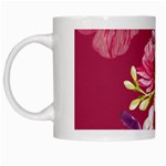 Motif Design Textile Design White Mugs Left