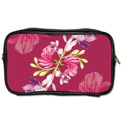 Motif Design Textile Design Toiletries Bag (one Side) by Simbadda