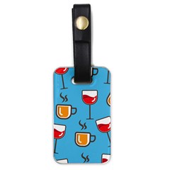 Design Decoration Decor Pattern Luggage Tags (one Side)  by Simbadda