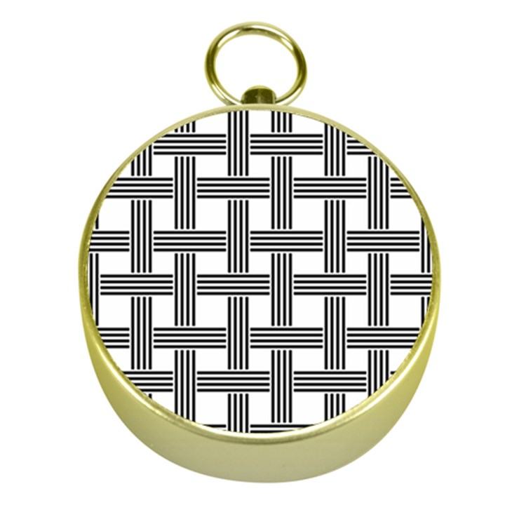 Seamless Stripe Pattern Lines Gold Compasses