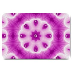 Pattern Abstract Background Art Large Doormat  by Simbadda