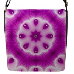 Pattern Abstract Background Art Flap Closure Messenger Bag (s) by Simbadda