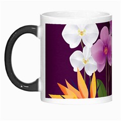 White Blossom Flower Morph Mugs by Simbadda