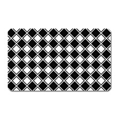 Square Diagonal Pattern Seamless Magnet (Rectangular)