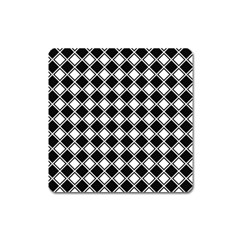 Square Diagonal Pattern Seamless Square Magnet