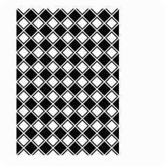 Square Diagonal Pattern Seamless Large Garden Flag (Two Sides)