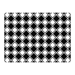 Square Diagonal Pattern Seamless Double Sided Flano Blanket (mini)  by Simbadda