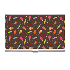 Ice Cream Pattern Seamless Business Card Holder