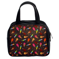 Ice Cream Pattern Seamless Classic Handbag (Two Sides)