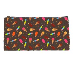 Ice Cream Pattern Seamless Pencil Cases by Simbadda