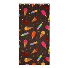 Ice Cream Pattern Seamless Shower Curtain 36  x 72  (Stall) 