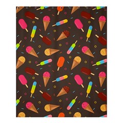 Ice Cream Pattern Seamless Shower Curtain 60  x 72  (Medium) 