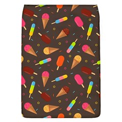 Ice Cream Pattern Seamless Removable Flap Cover (L)