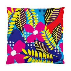 Design Decoration Decor Floral Pattern Standard Cushion Case (two Sides) by Simbadda