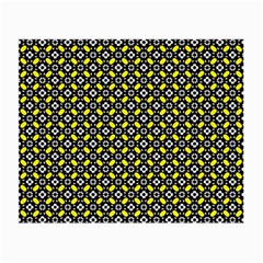 Flower Pattern Pattern Texture Small Glasses Cloth by Simbadda