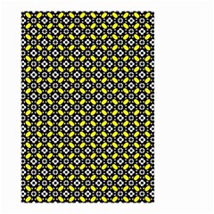 Flower Pattern Pattern Texture Small Garden Flag (two Sides) by Simbadda