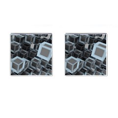 Cube Fantasy Square Shape Cufflinks (square) by Simbadda