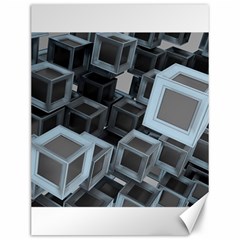 Cube Fantasy Square Shape Canvas 12  X 16  by Simbadda