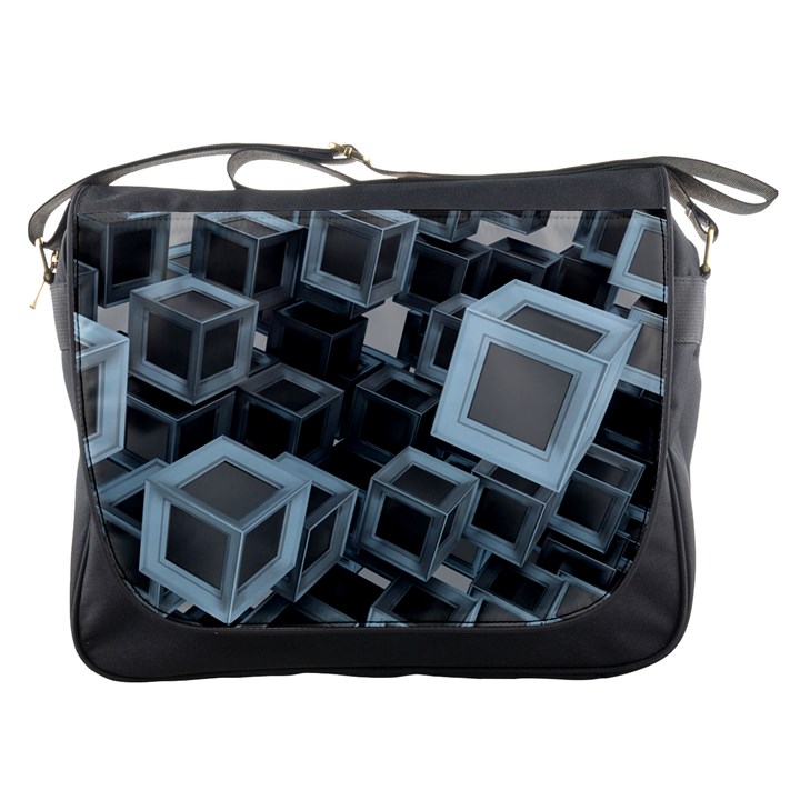 Cube Fantasy Square Shape Messenger Bag