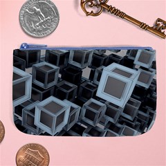 Cube Fantasy Square Shape Large Coin Purse by Simbadda