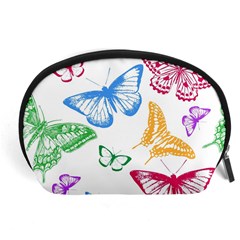 Butterfly Butterflies Vintage Accessory Pouch (large) by Simbadda