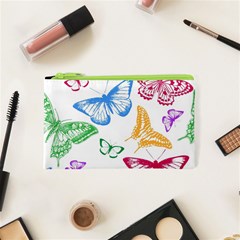 Butterfly Butterflies Vintage Cosmetic Bag (xs) by Simbadda