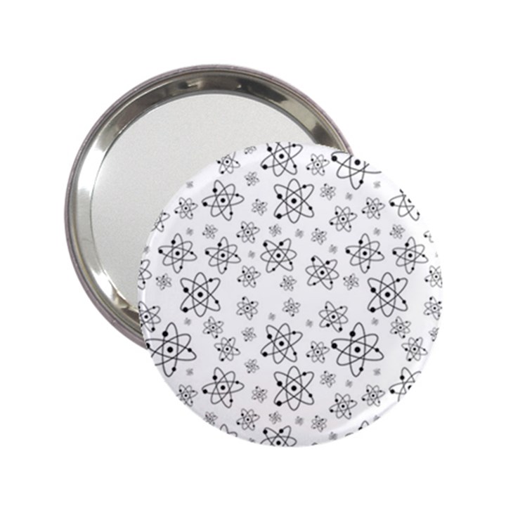 Atom Chemistry Science Physics 2.25  Handbag Mirrors