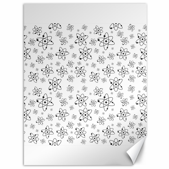 Atom Chemistry Science Physics Canvas 36  x 48 