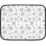 Atom Chemistry Science Physics Double Sided Fleece Blanket (Mini)  35 x27  Blanket Front