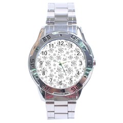 Atom Chemistry Science Physics Stainless Steel Analogue Watch by Simbadda