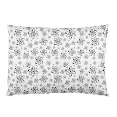 Atom Chemistry Science Physics Pillow Case (two Sides) by Simbadda