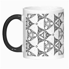 Black And White Pattern Morph Mugs by Simbadda