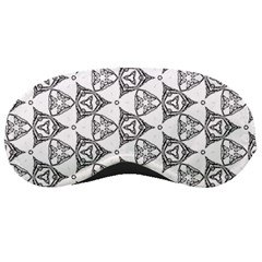 Black And White Pattern Sleeping Masks by Simbadda