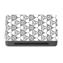 Black And White Pattern Memory Card Reader With Cf by Simbadda