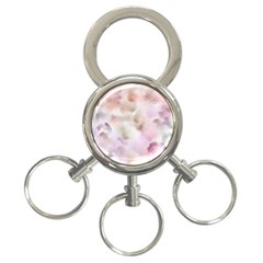 Watercolor Seamless Texture 3-Ring Key Chains