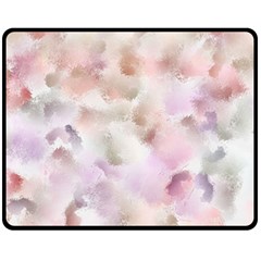 Watercolor Seamless Texture Double Sided Fleece Blanket (Medium) 