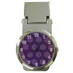 Hexagon Grid Geometric Hexagonal Money Clip Watches by Simbadda