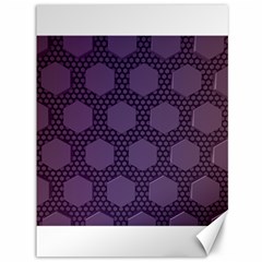 Hexagon Grid Geometric Hexagonal Canvas 36  X 48  by Simbadda