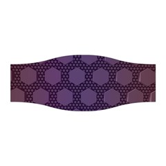 Hexagon Grid Geometric Hexagonal Stretchable Headband by Simbadda