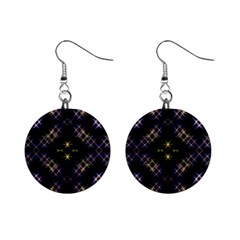 Seamless Background Abstract Vector Mini Button Earrings