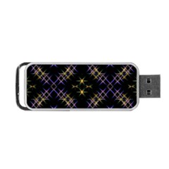 Seamless Background Abstract Vector Portable USB Flash (Two Sides)