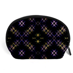 Seamless Background Abstract Vector Accessory Pouch (Large)