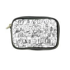 Black And White Background Wallpaper Pattern Coin Purse by Simbadda