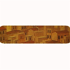 Roof Building Canvas Roofscape Large Bar Mats by Simbadda