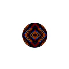 Kaleidoscope Art Pattern Ornament 1  Mini Buttons