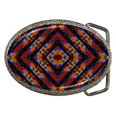 Kaleidoscope Art Pattern Ornament Belt Buckles