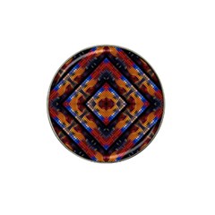 Kaleidoscope Art Pattern Ornament Hat Clip Ball Marker