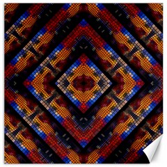 Kaleidoscope Art Pattern Ornament Canvas 12  x 12 