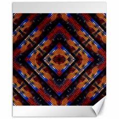 Kaleidoscope Art Pattern Ornament Canvas 16  x 20 