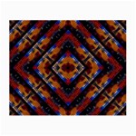 Kaleidoscope Art Pattern Ornament Small Glasses Cloth (2-Side) Back